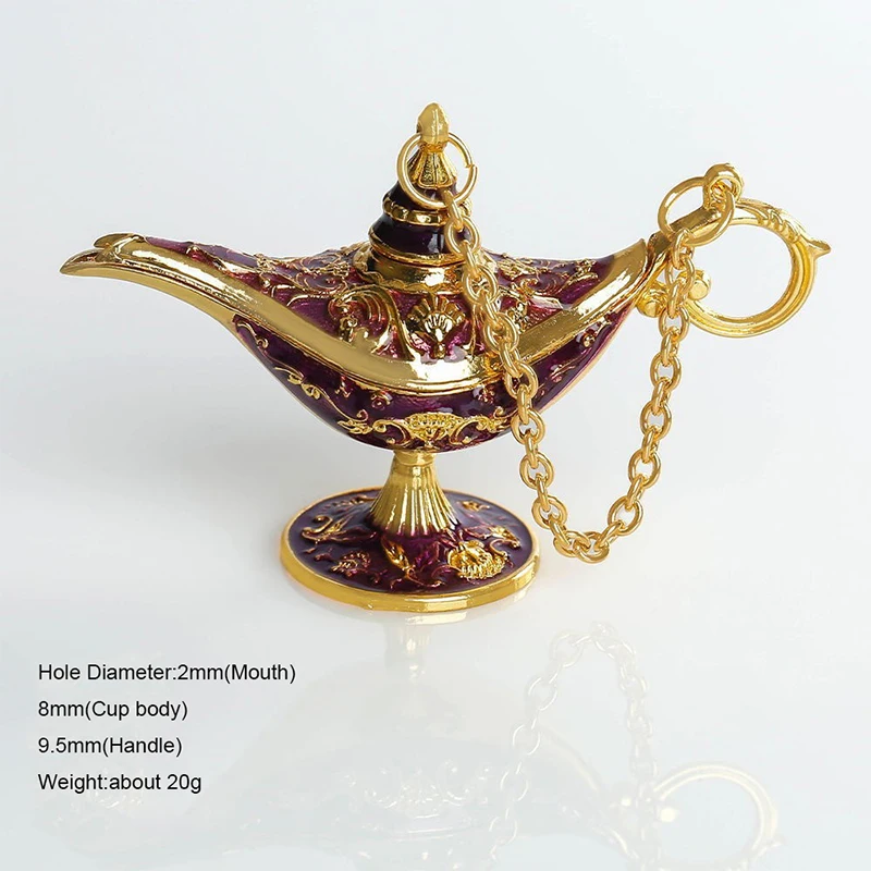 

Винтажная металлическая лампа Аладдина CANAMEK