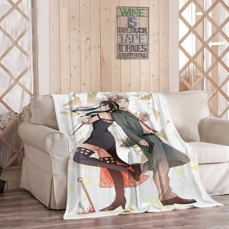 

Декоративное диванное одеяло для гостиной spy×семейное покрывало на кровать Бохо домашний декор пушистое мягкое одеяло s украшение для спал...