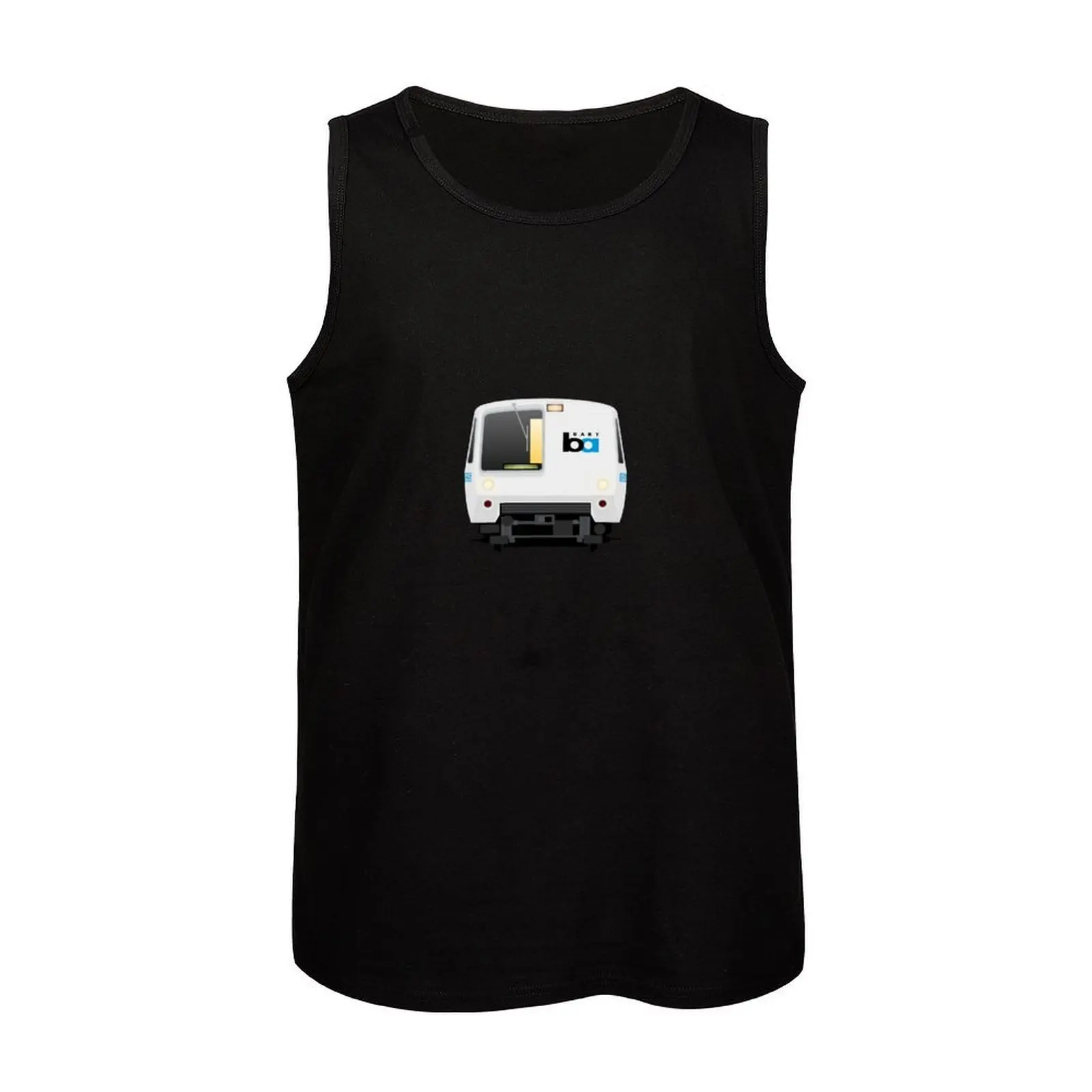 Фото Майка SFBART Rohr A Series Train Tank Top с модным принтом, стильная майка без рукавов с графическим рисунком №4