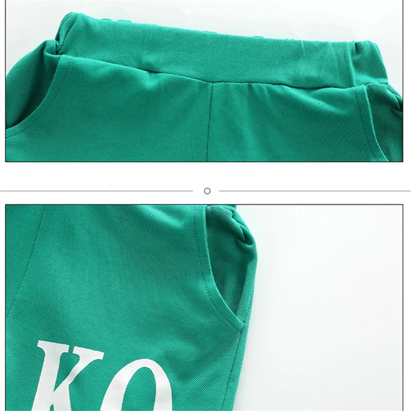 2022 Summer Boys Clothing Sets Cotton Sports Suit for Kids Toddler Boy Clothes Sets Polo Shirts + Shorts 2pcs Outfits 2-11 Yaers