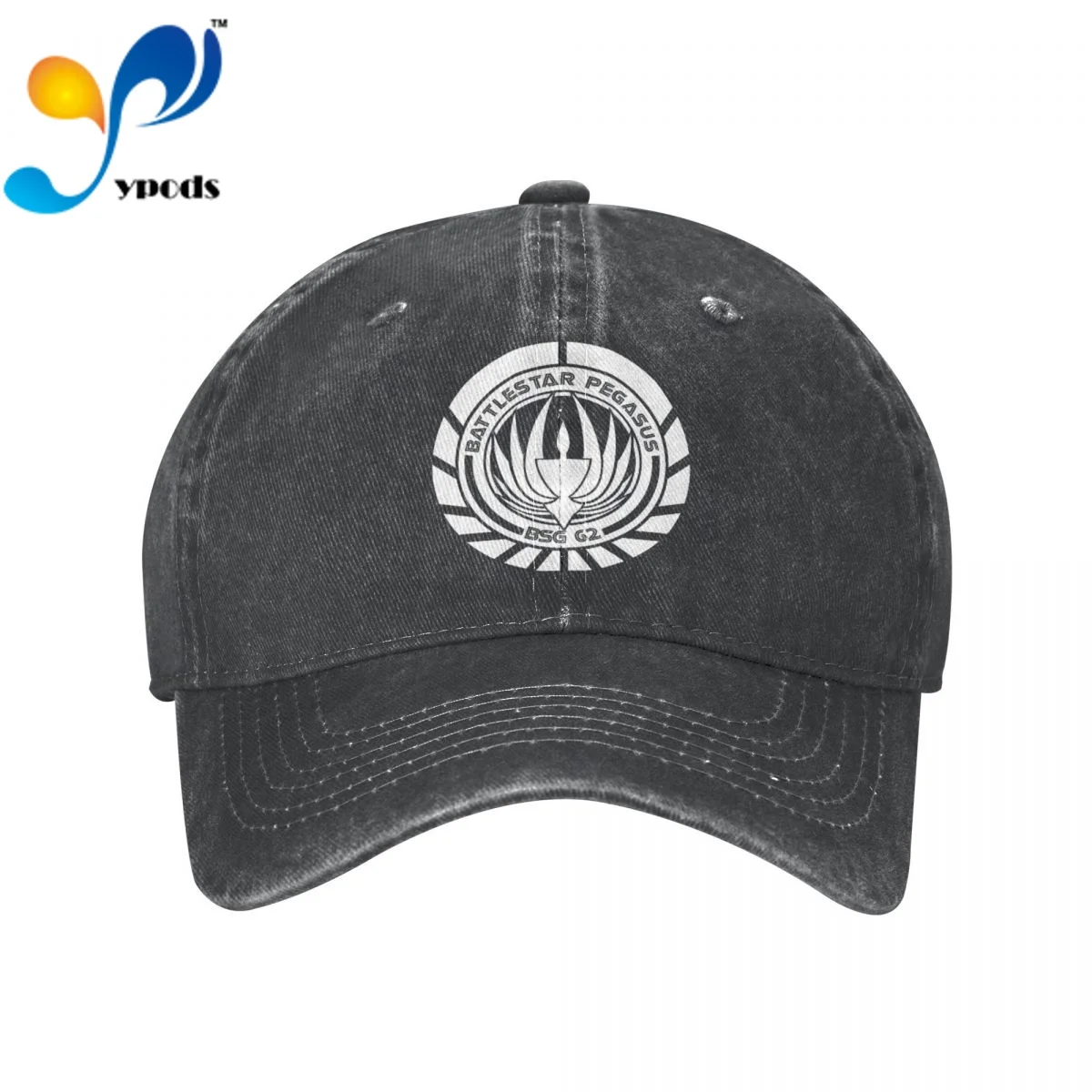 

New Brand Anime Galactica PEGASUS BADGE Licensed Adult Heather Snapback Cap Cotton Baseball Cap Men Women Hip Hop Dad Hat