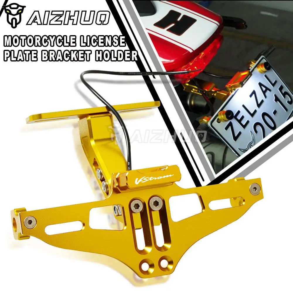 

License Plate Bracket Holder Tail Tidy Fender Eliminator FOR SUZUKI V-STROM 650 DL250 DL650 DL1000 VStrom 1050XT DL 250 650 1000