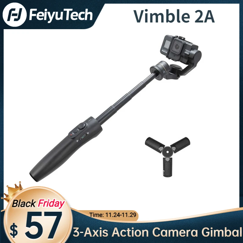 FeiyuTech Vimble 2A 3 Axis Gimbal Portable Stabilizer for Go