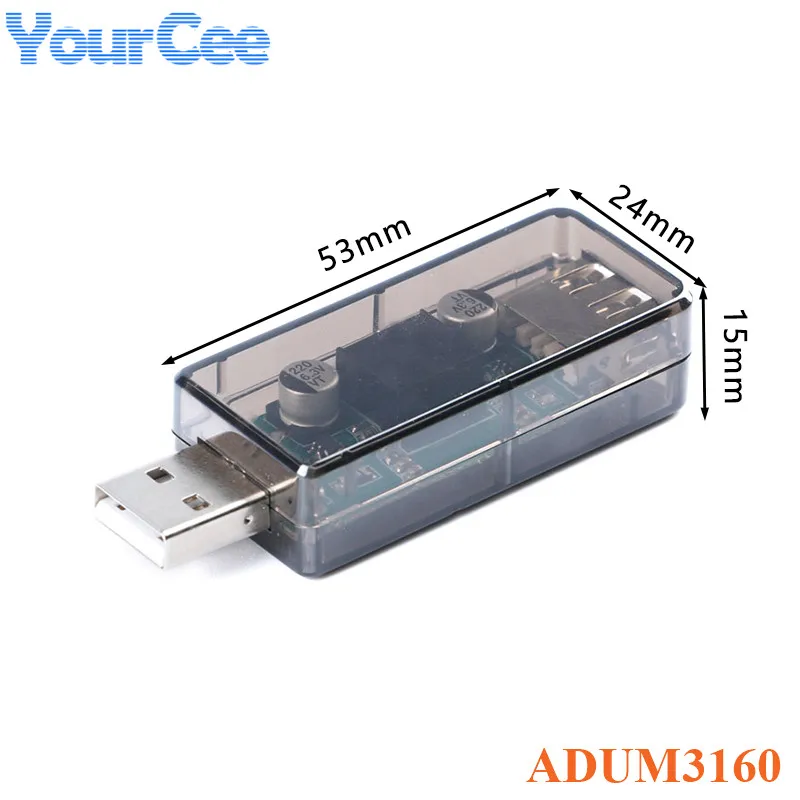 

USB-модуль изоляционной платы ADUM3160, USB цифровой сигнал, мощность аудио, модуль изолятора 1500V