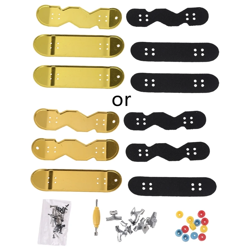 

Mini Finger Skateboard Toy Finger Skateboards Realistic Roller Skateboard for Toddler Swing Board for Finger Training