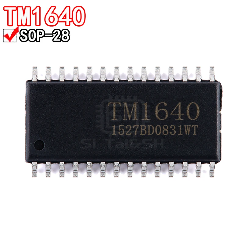 10 шт., патч TM1640, SOP28