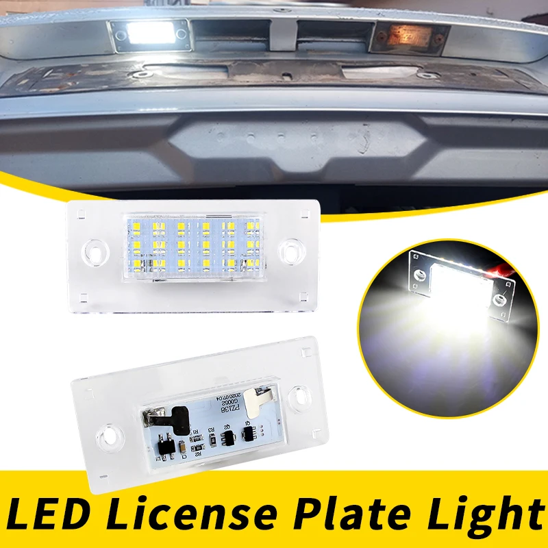 2 шт. Бесплатная ошибка светодиодный задний фонарь номерного знака для A4 B5 S4 RS4 Avant