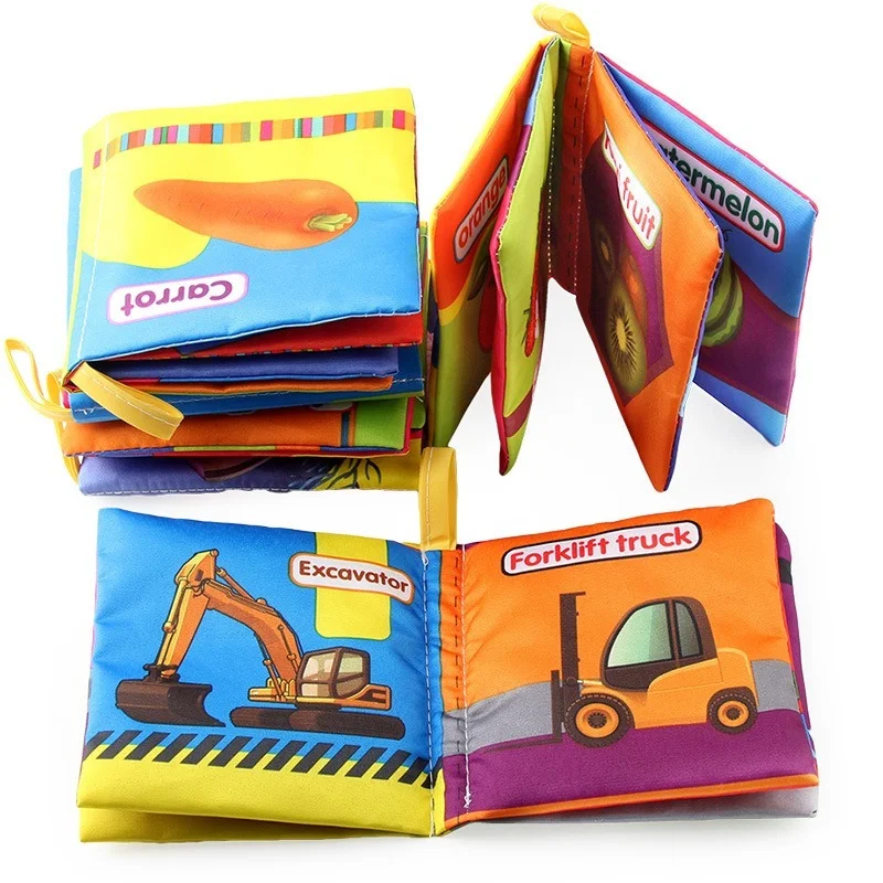 

Early Education Cloth Book Children's Enlightenment Early Education Cognitive Books Can Not Be Torn and Can Be Washed and Bitten