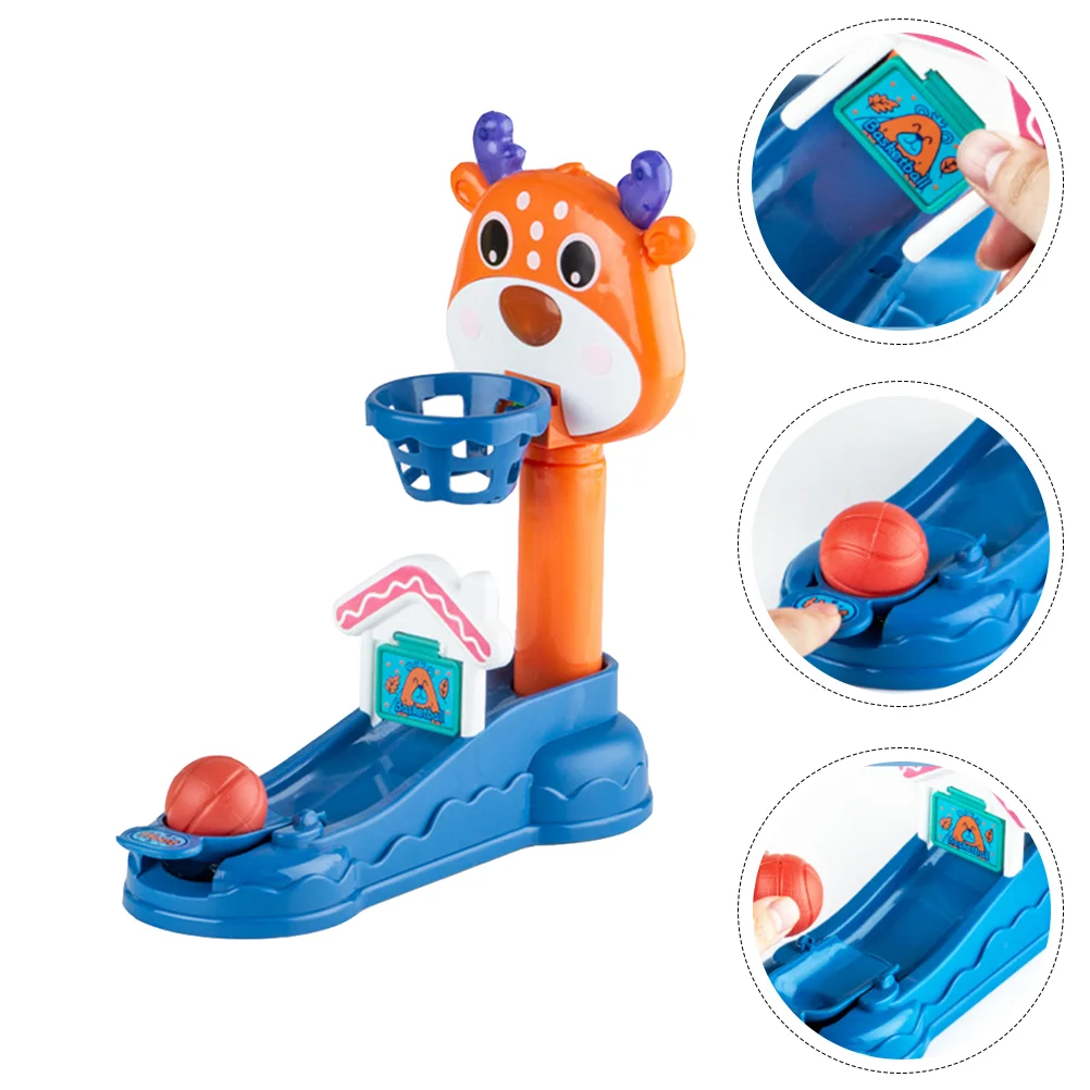 

1PC Funny Finger Basketball Stand Finger Shooting Basketball Parent-child Interactive Mini Basketball Board for