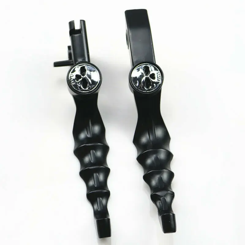 Black Skull Brake Clutch Lever for Custom Drag Star XVS400 96-02 XVS650 XVS1100 | Motorbike Brakes