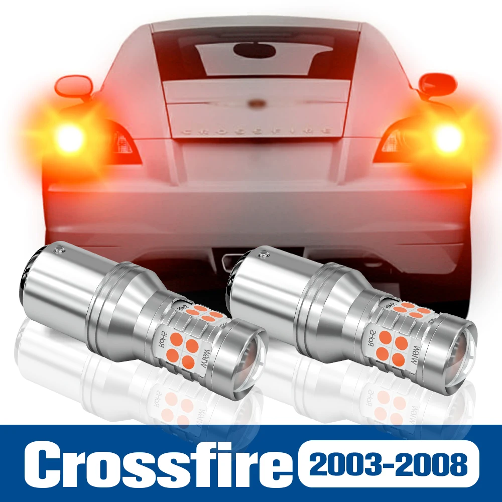 

2pcs LED Brake Light Blub Lamp Accessories Canbus For Chrysler Crossfire 2003-2008 2004 2005 2006 2007