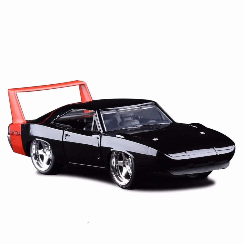 

Jada масштаб 1:32 Форсаж 1969 Dodge зарядное устройство Daytona литой металлический автомобиль модель детская игрушка