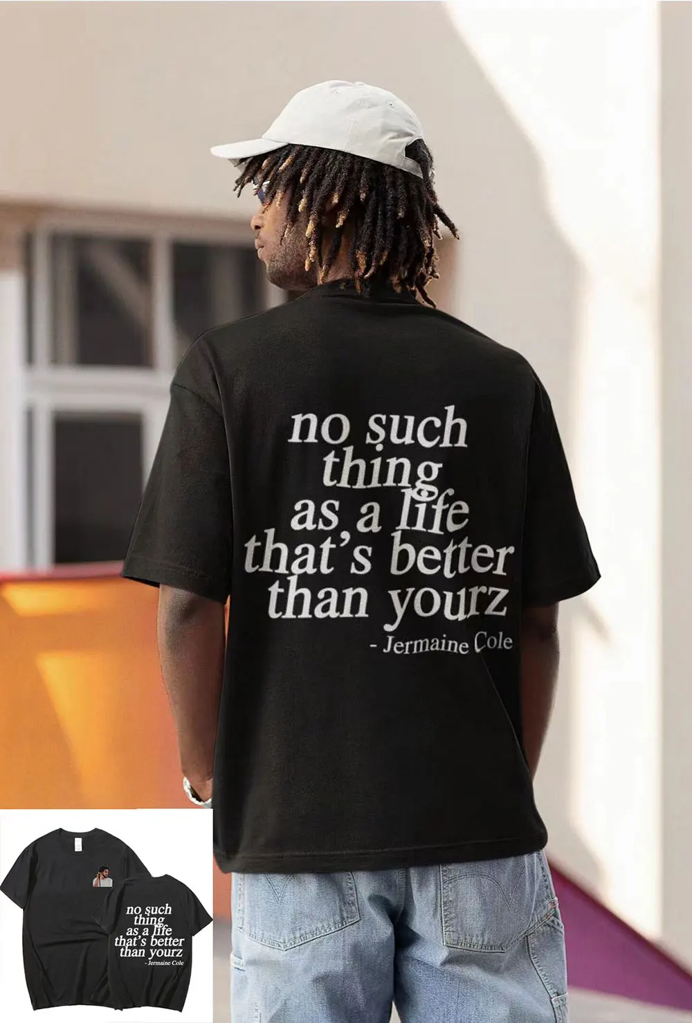 Футболка с графическим рисунком J Cole Dreamville Love Yourz, летняя модная мужская и женская футболка большого размера, уличная одежда