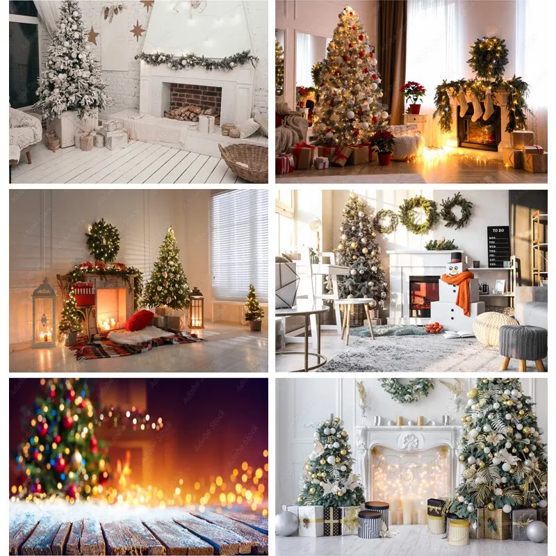 

Christmas Theme Photography Background Snowman Christmas tree Children Portrait Backdrops For Photo Studio Props 211114 NNBB-05