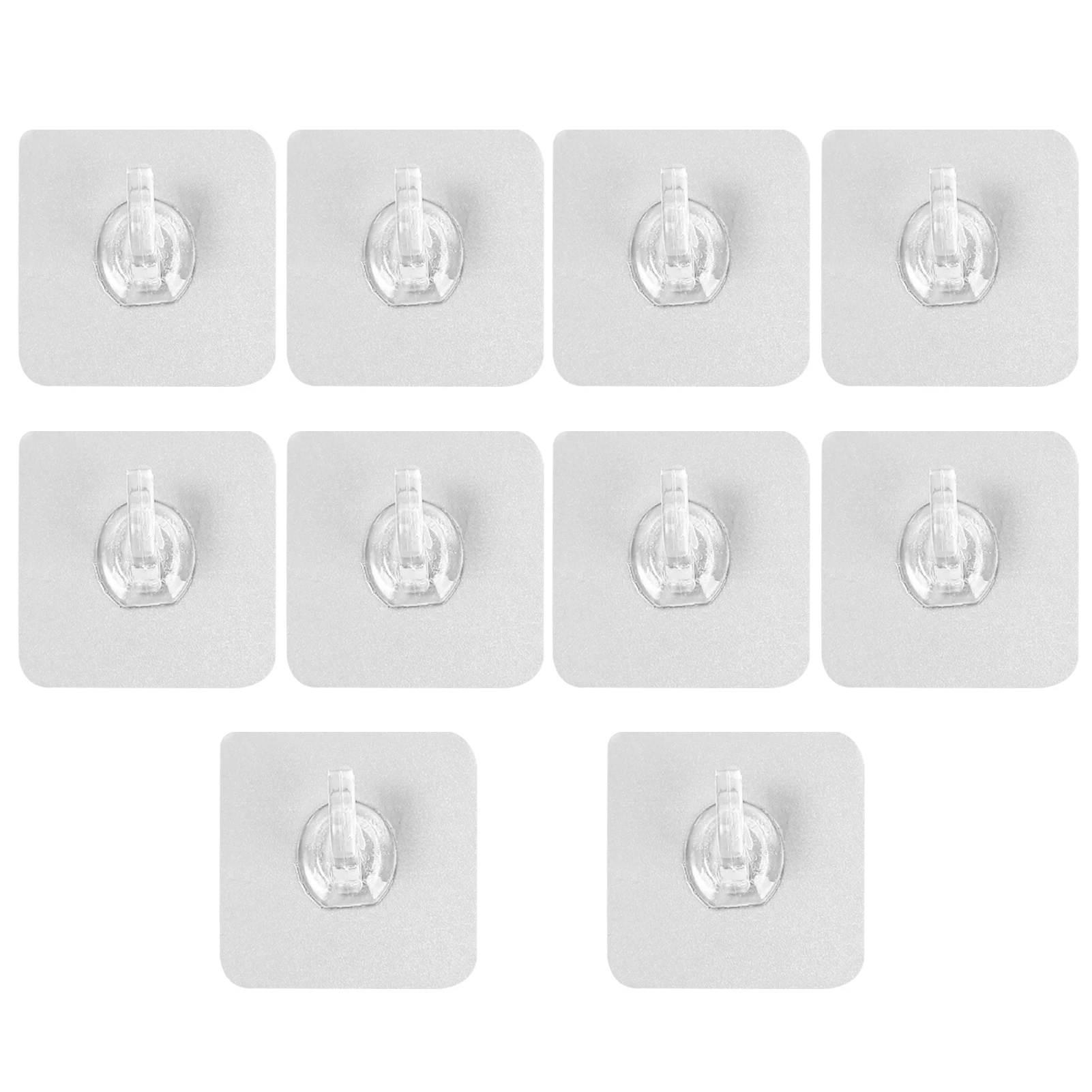 

10 шт. сверхмощный органайзер для хранения в спальню, самоклеящийся держатель для ключей в ванную комнату, водонепроницаемый настенный крюч...