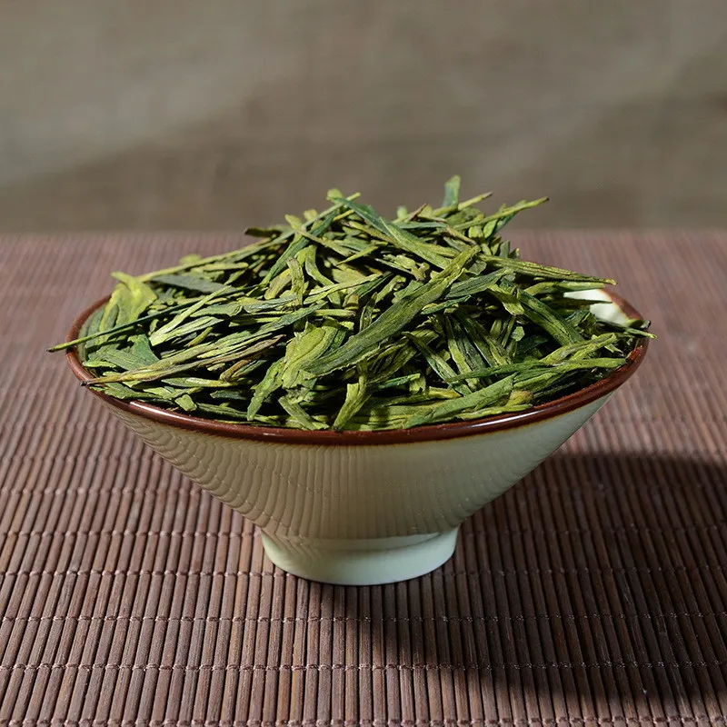 

Особый сорт 2022yr чай для ранней весны с изображением Западного озера Dragon Well, китайский зеленый чай для ухода за здоровьем, для похудения и кра...
