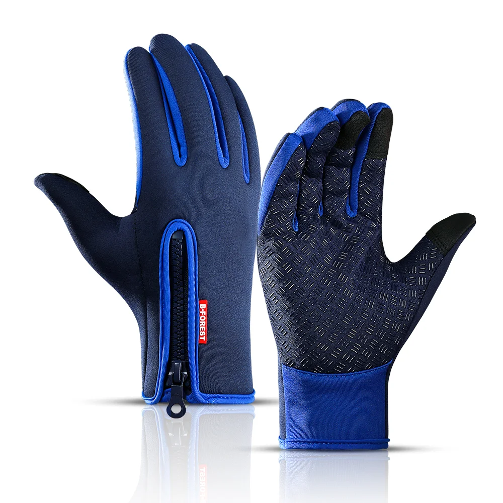 

Зимние теплые перчатки унисекс A0001 с сенсорным экраном, закрывающие пальцы, для велоспорта, велосипеда, лыжного спорта, кемпинга, пешего туризма, мотоцикла