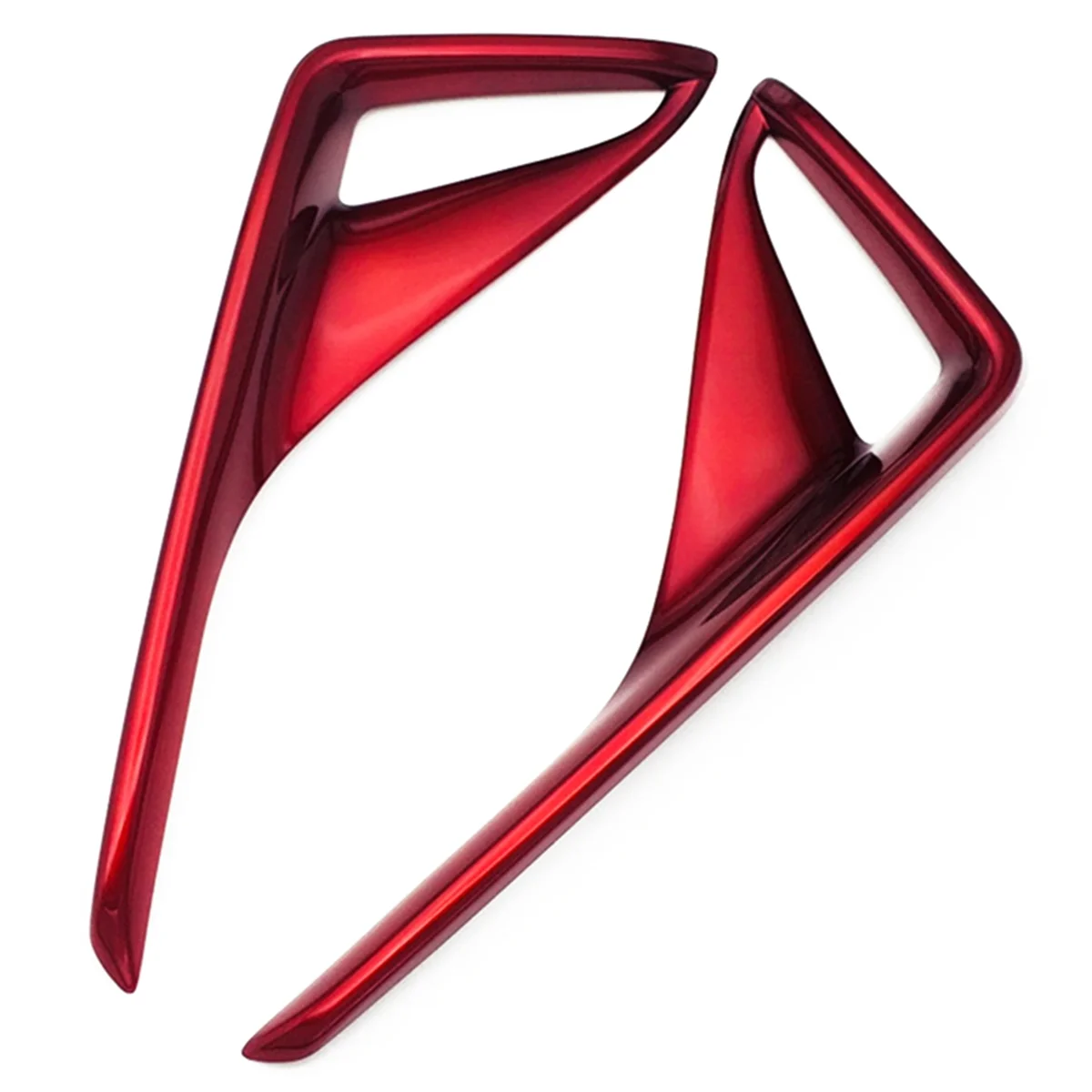 2 шт. красная накладка на заднюю противотуманную фару автомобиля рамка заднего