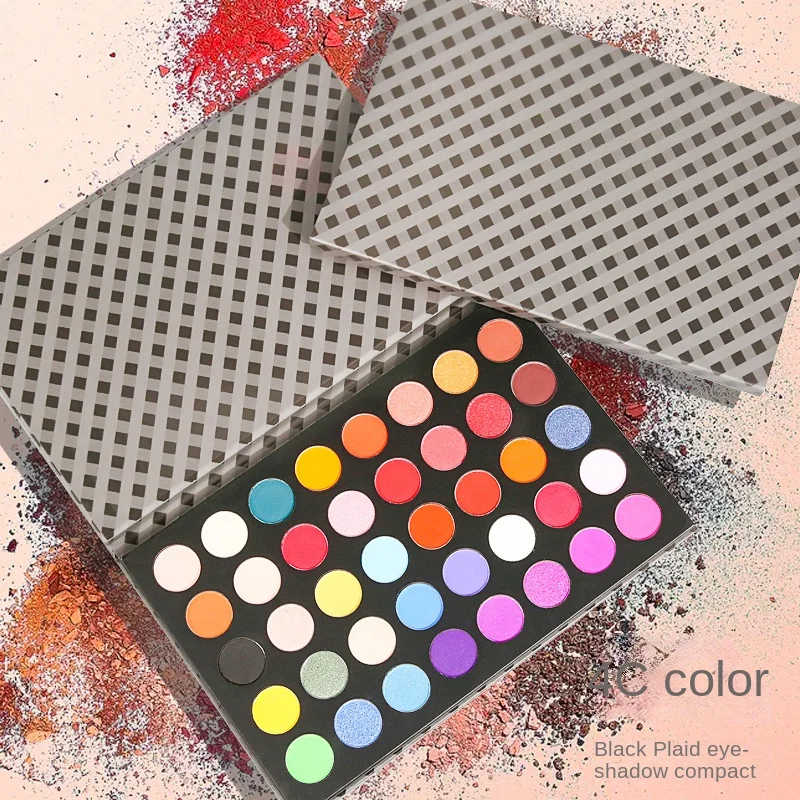 

40 Colors smoky Shimmer Matte Eyeshadow Makeup Palette Full Spectrum Artist Metallic Waterproof Blendable Eye Shadow Cosmetics