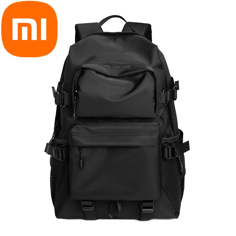 

Рюкзак Xiaomi модный мужской, Вместительная дорожная сумка для колледжа и средней школы, модная повседневная мужская сумка