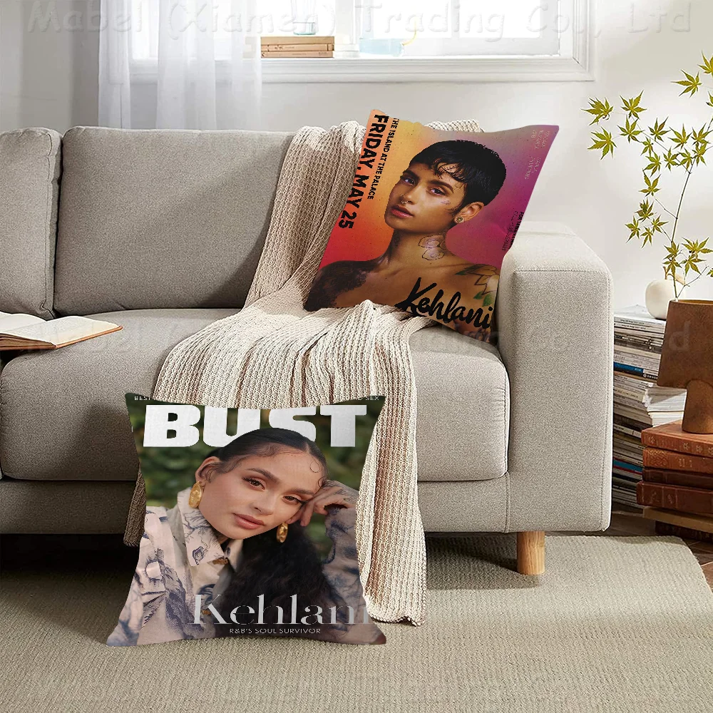 K-Kehlani While We Wait Music Cushion Cover 30x50 Polyester Sofa Cushions Decorative Throw Pillows Home Decoration Pillowcover