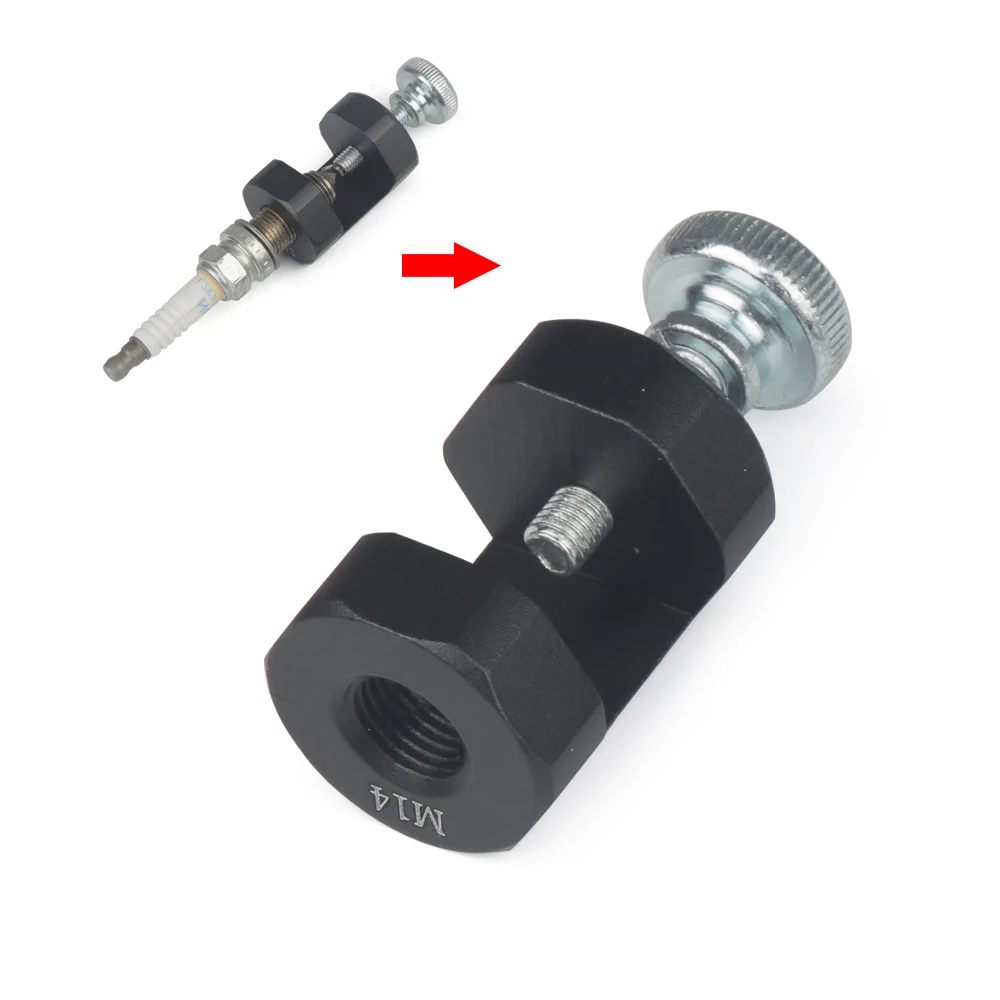 

new High Quality Aluminum Alloy Universal Engine Spark Plug Gap Tool Gapper Gapping Sparkplug Caliper 10mm 12mm 14mm