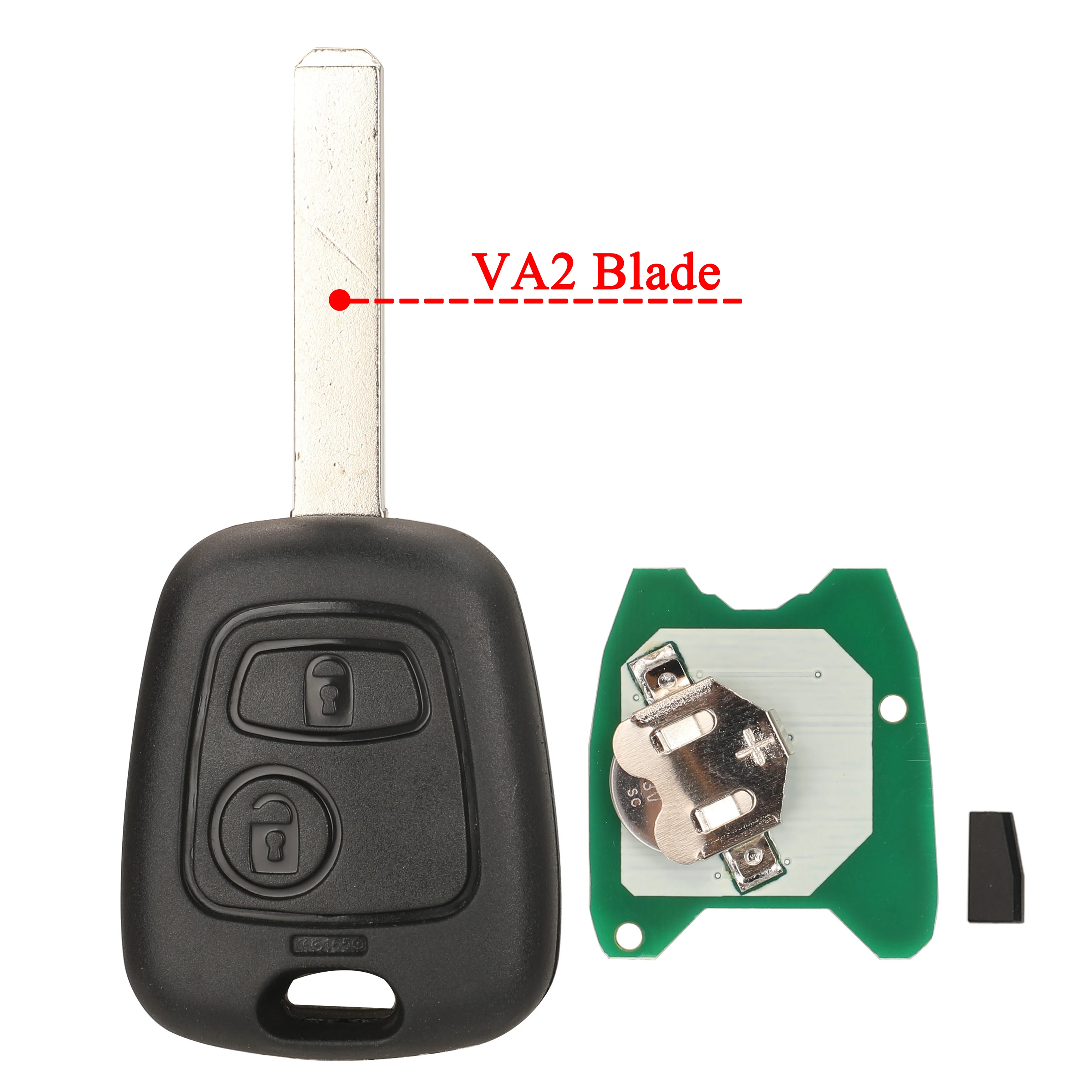 

Jingyuqin дистанционный ключ от автомобиля, сигнализация 433 МГц 4D70 ID46 для Peugeot 107 Citroen C1 C3 Toyota Aygo 2005 2006 2007 2008 2009 2010-2014