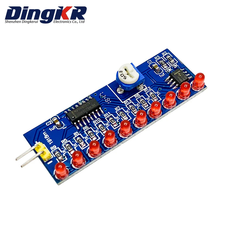 Набор для самостоятельной пайки светодиодсветильник NE555 + CD4017