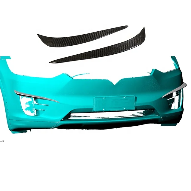 Передний бампер Creease 100% из углеродного волокна удлинители внешние аксессуары для
