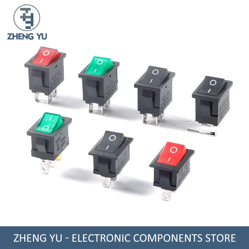 10 шт. KCD1 переключатель типа лодки с деформирующей пластиной 2-GEAR 2/3 /4PIN 3-GEAR 3PIN 3GEAR 6PIN с фотоэлементами