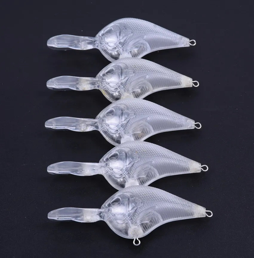 

10pcs 9.5cm 9.46g Blank Nude Baits Crankbait Minnow Pencil Popper Bait Unpainted Lure Bodies Fishing Bait Fishing Gear