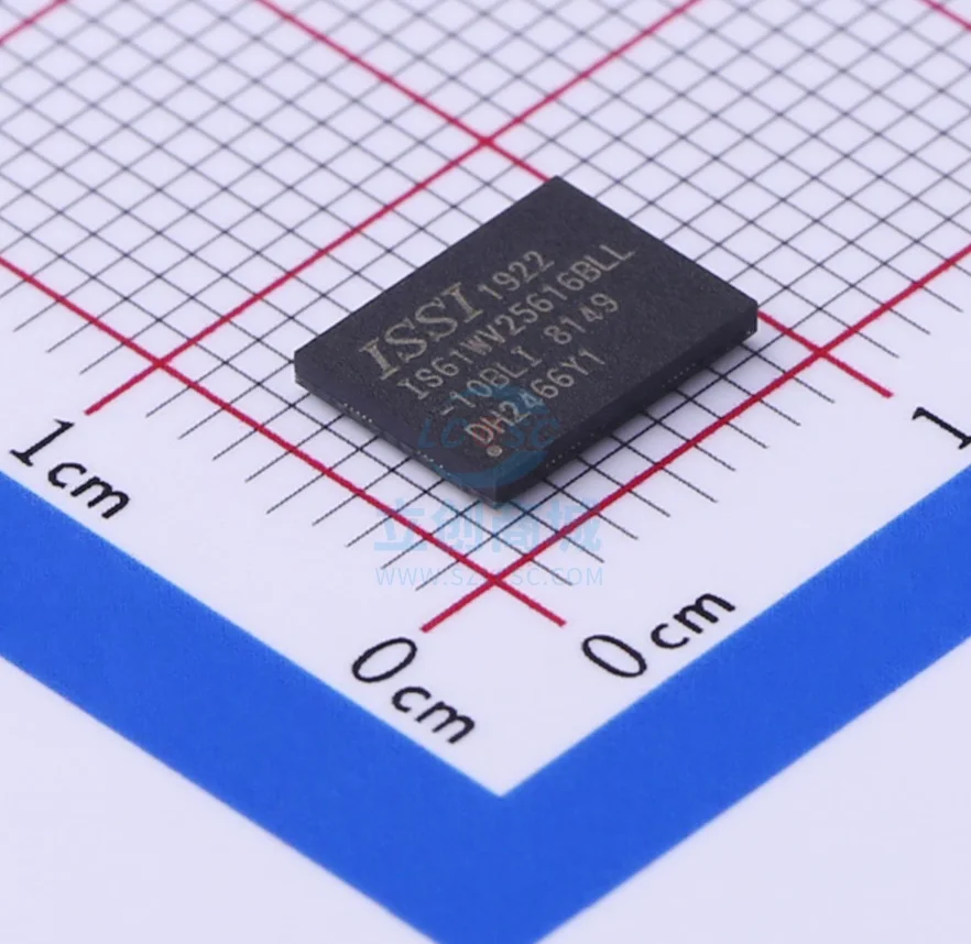 

100% New Original IS61WV25616BLL-10BLI Package TFBGA-48 New Original Genuine NOR FLASH Memory IC Chip