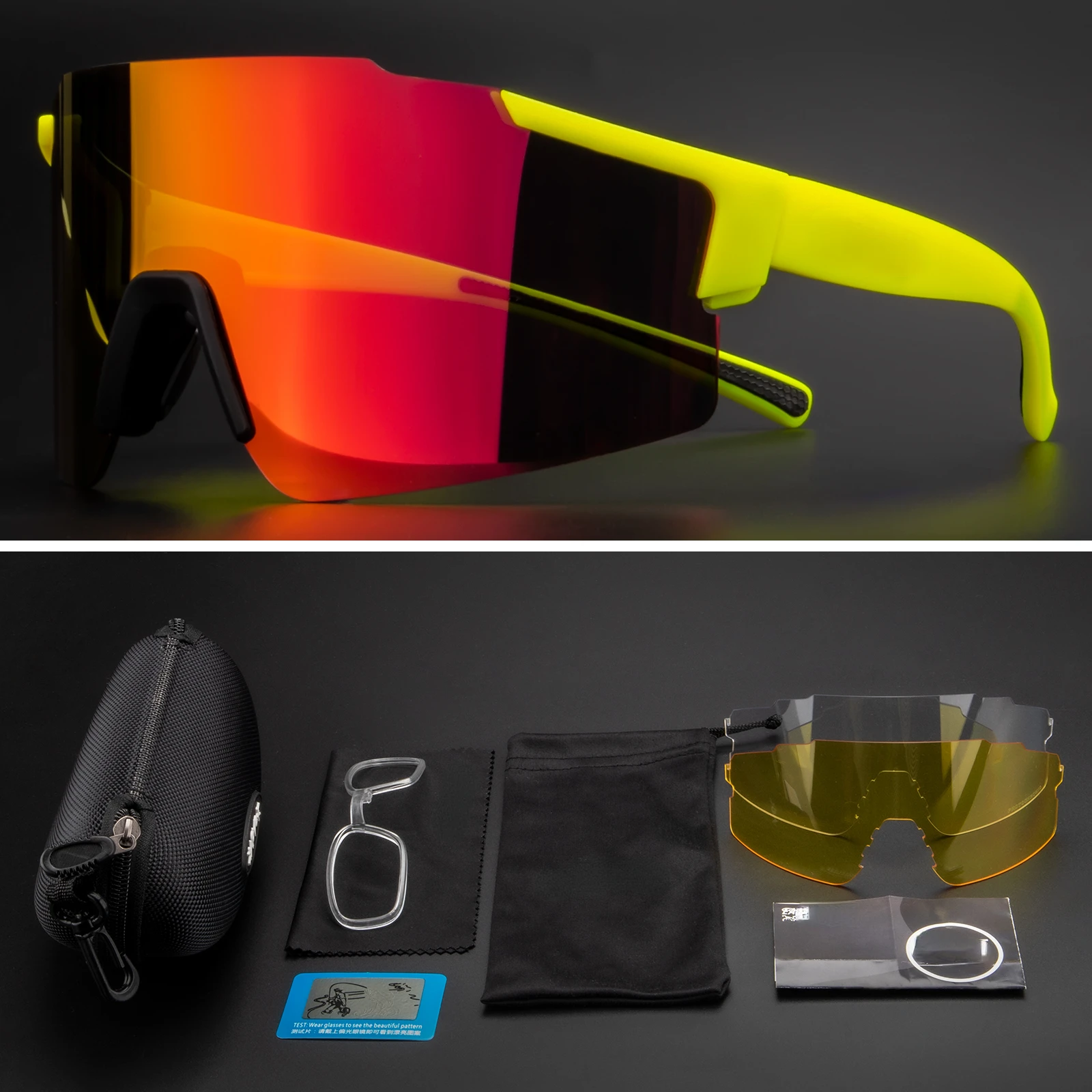 

Cycling Glasses UV400 MTB Glasses Photochromic Bike Goggles Sport Sunglasses Cycling Men Eyewear Oculos Ciclismo 3 Lens