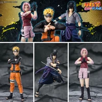 Bandai SHF Anime Action Figure Original Naruto Haruno Sakura Vegeta SUPER HERO Anime Action Figures Toy Gift Collectible Model