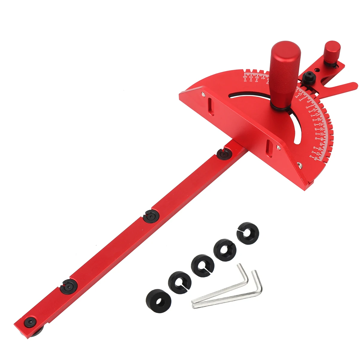 

Универсальный Угломер Для Настольной Пилы Из Алюминиевого Сплава, Красный, Для Самостоятельной Сборки