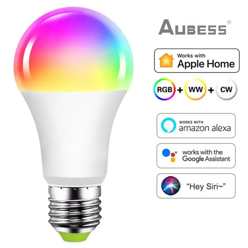 Cozylife WiFi Smart Light Bulb RGB E27 LED Lamp Focus Dimmable Timer Support Alexa Google Home Homekit Siri Voice Control