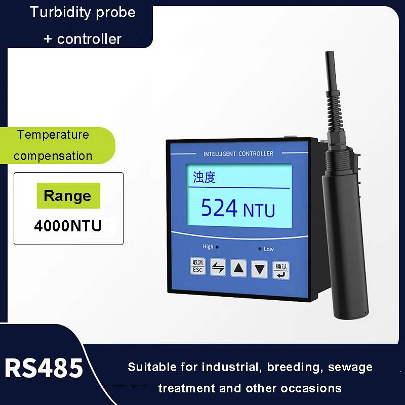 

Многопараметрический детектор мутности, система мониторинга качества воды и окружающей среды, датчик подвесного вещества, измеритель мутности RS485
