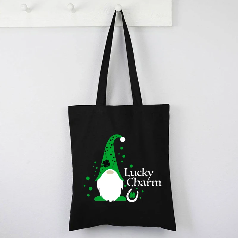 

Lucky Patrick Day Gnomes Shirt St. Patricks Day Women Clothing Shamrock Lucky Lips Tops Shamrock Graphic Tee Irish Tshirt L