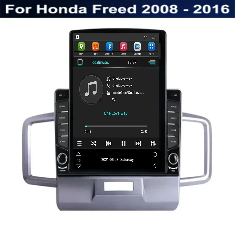 9 7 &quotAndroid 13 для Honda Freed 2008-2016 Tesla Тип Автомобильный радиоприемник Мультимедийный