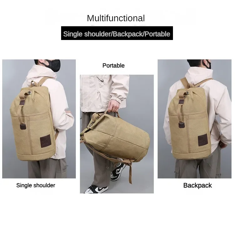 Холщовые рюкзаки для занятий спортом на открытом воздухе 30 л/60 л