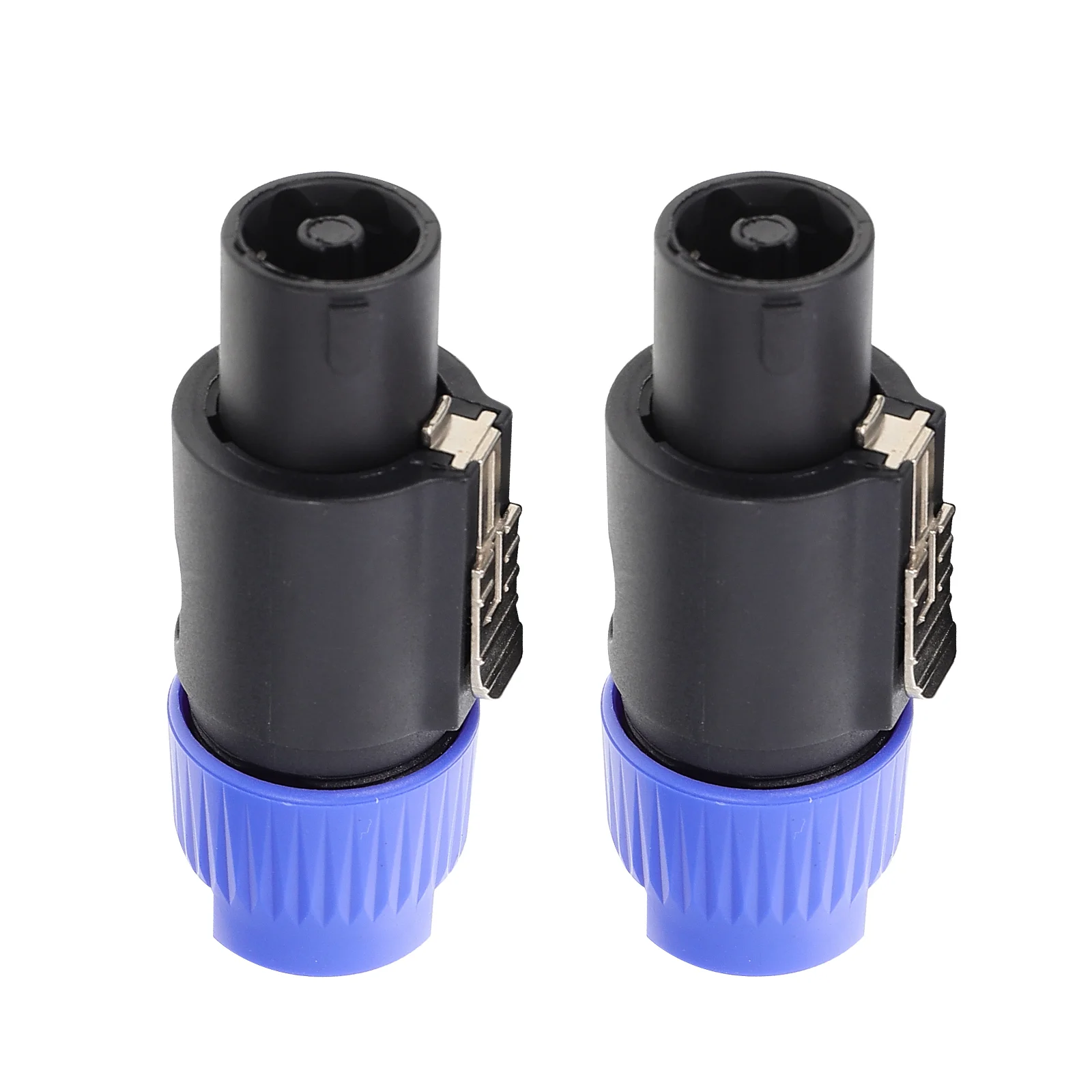 

2pcs Loudspeaker Connectors Four-core Audio Connector Speaker Accessories