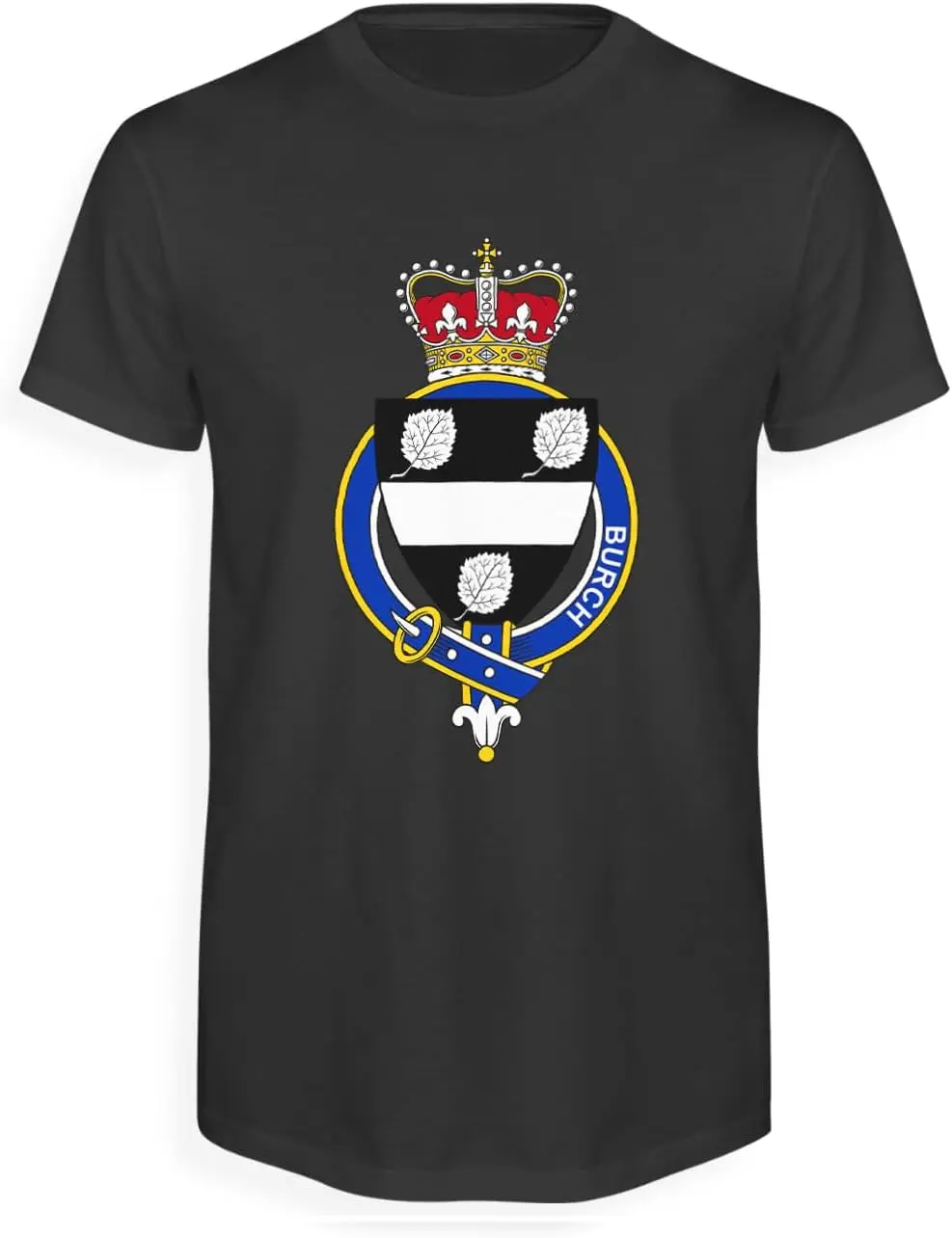 Мужская семейная футболка с английскими подвязками