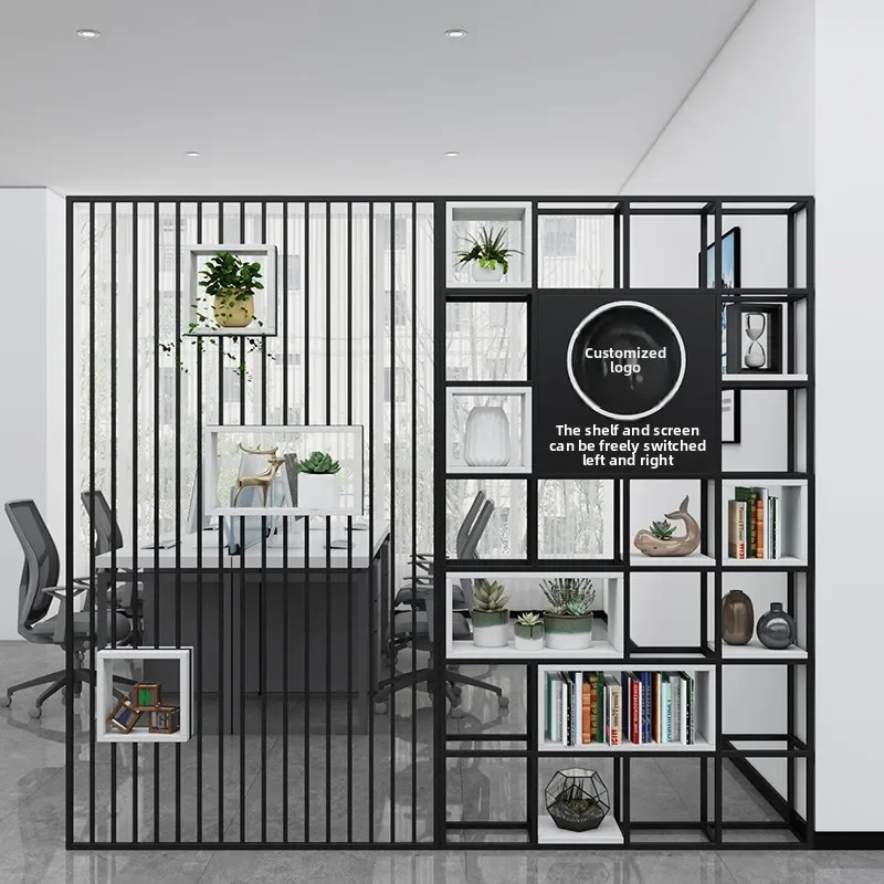Фото Компания Tieyi Grille: книжные полки из массива дерева, выставочные стенды, офисные перегородки-полки. №1