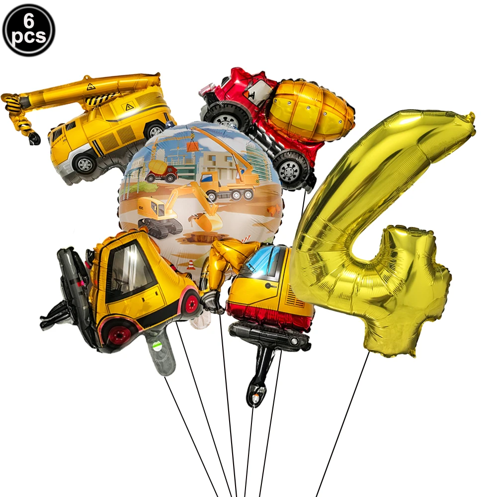 Набор золотых и черных цифровых шаров для мальчика