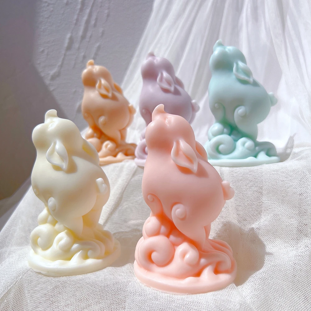 Силиконовая форма в виде симпатичной свиньи свинки 3D Животные домашний декор