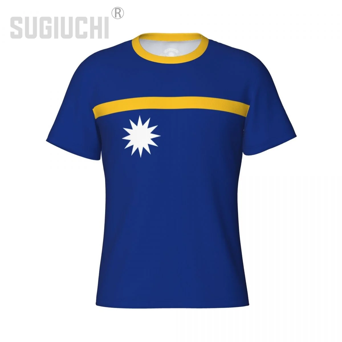 Облегающая спортивная футболка Nauru Flag Nauruan 3D для мужчин и женщин футболки