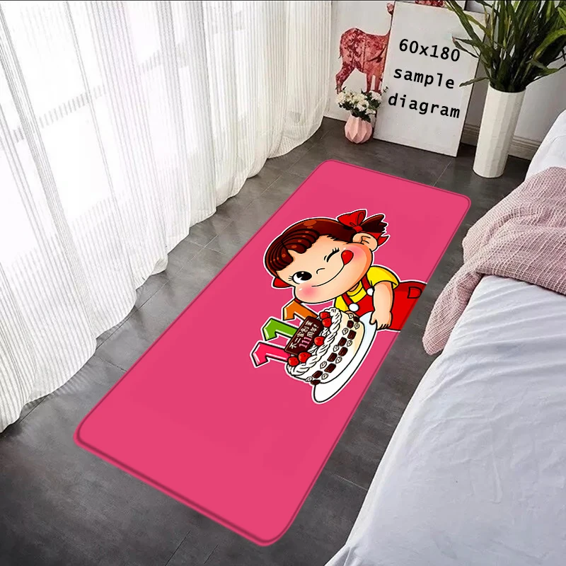 Фланелевой ковер с ритмическим принтом для детской комнаты дверной проем кухни