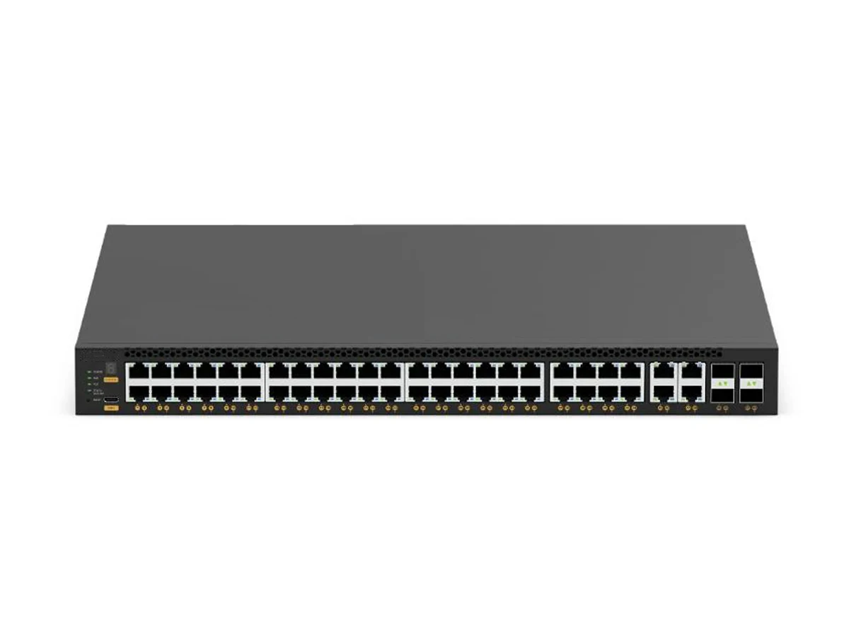 Фото Высококачественный сетевой коммутатор 8-48 портов Gigabit Ethernet 10Gbps SFP с поддержкой POE №3