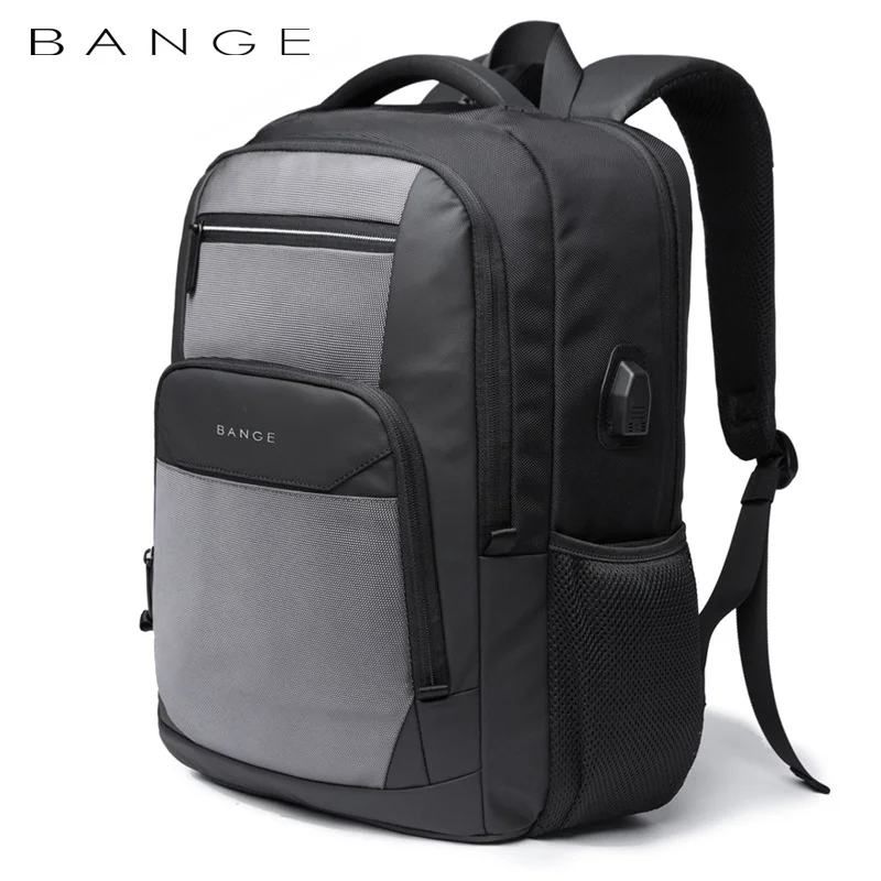 

Дорожный рюкзак для подростков, школьный ранец для студентов, вместительный водонепроницаемый Повседневный портфель для ноутбука 15,6 дюйма с USB-зарядкой