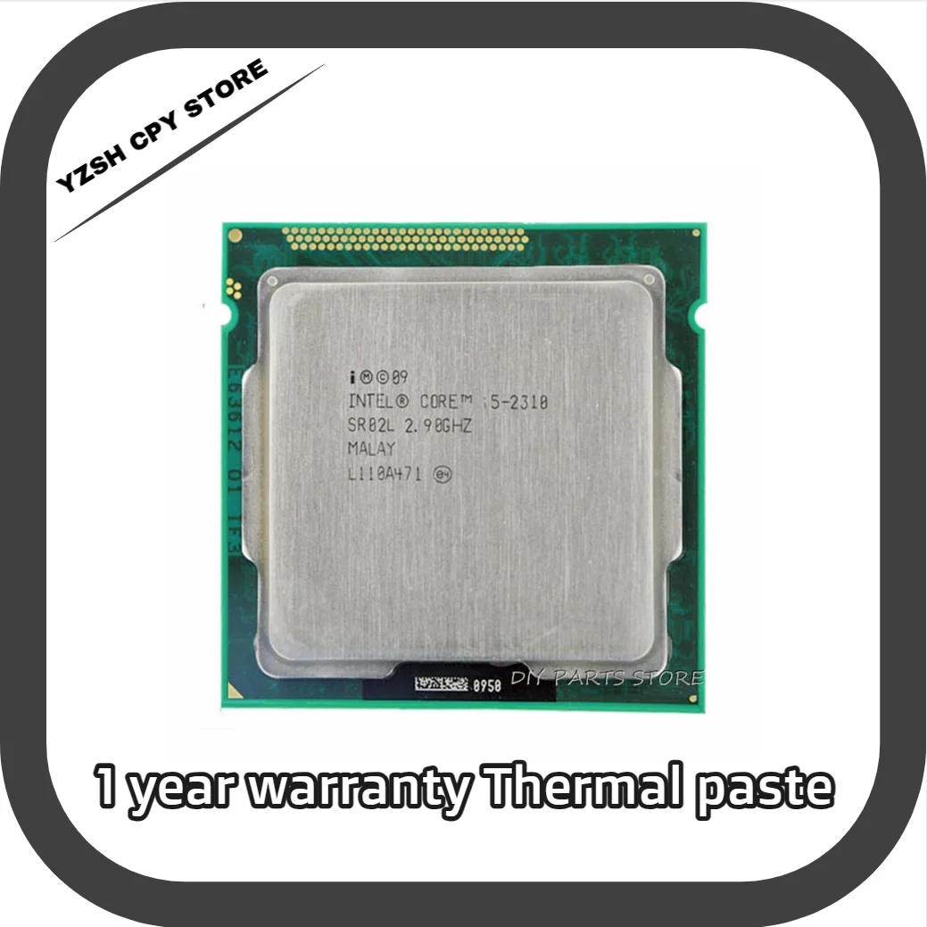 

Четырехъядерный процессор 1155 pin 2,9G I5 2310 Pentium